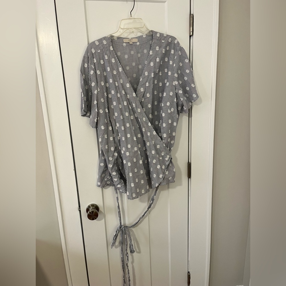 Loft plus size blouse